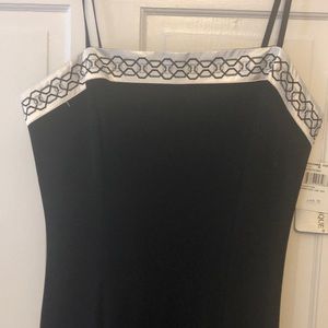 Strapless Black floor length gown